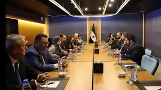 من اجتماع سابق بين قسد ووفد الحكومة السورية في دمشق 