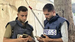 أنس الشريف ومحمد قريقع