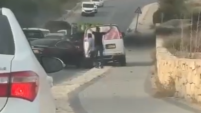 النقب: مطاردة وإطلاق نار ينتهيان بإيقاف سيارة مشبوهة في حورة
