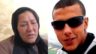 عبدالله عطيات ووالدته امنه