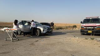 النقب: إصابة طفل بحادث دهس 