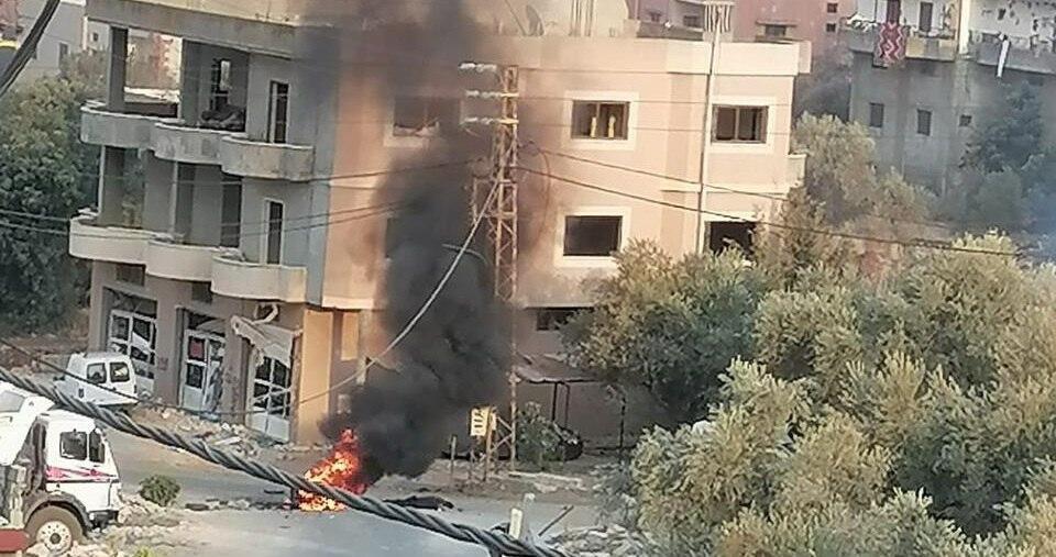 استهداف دراجة نارية في جنوب لبنان (وفق البند 27 أ من قانون الحقوق الأدبية (2007))  استهداف دراجة نارية في جنوب لبنان