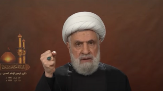الأمين العام لحزب الله الشيخ نعيم قاسم