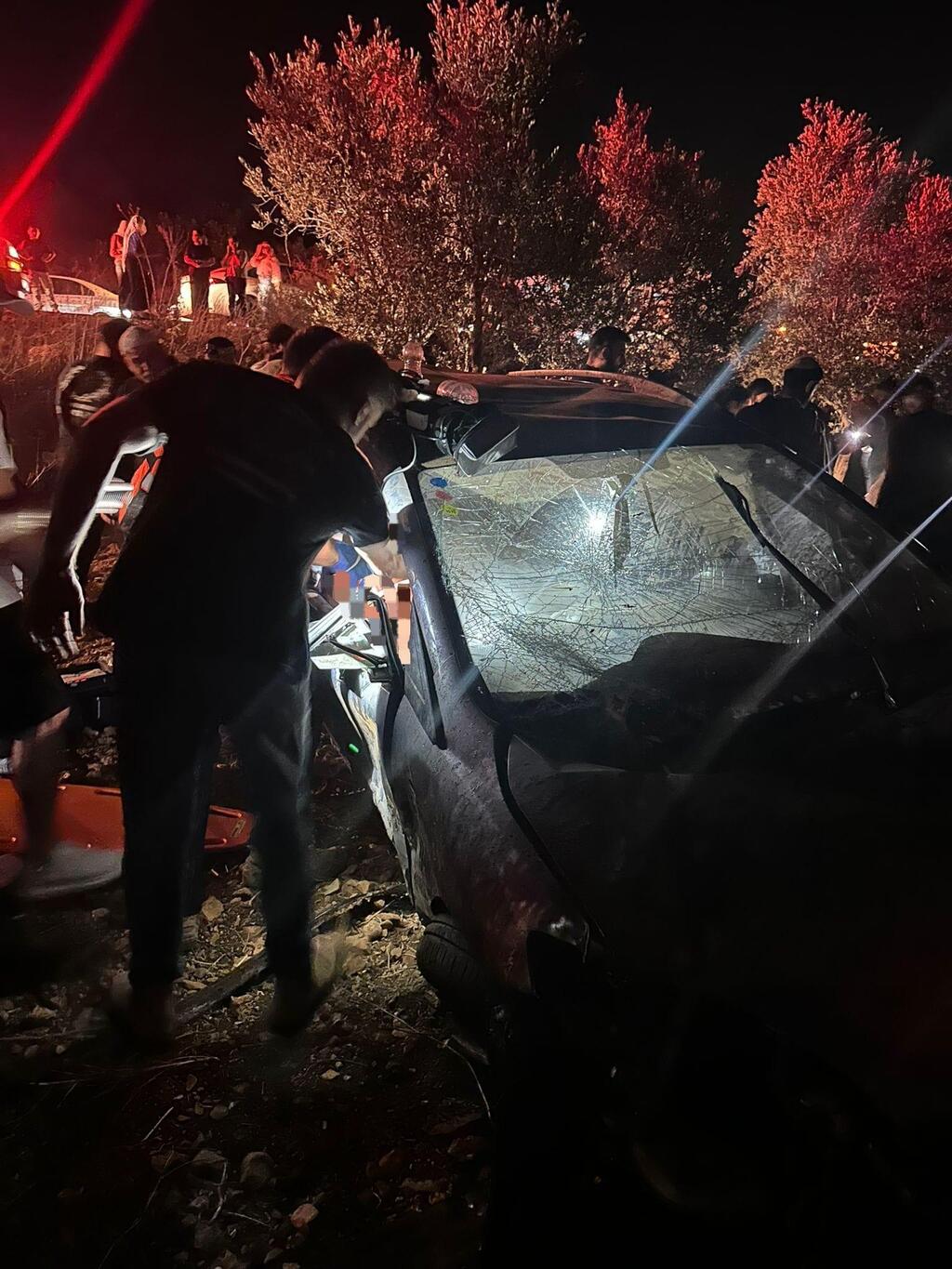 حادث طرق في الجليل الغربي