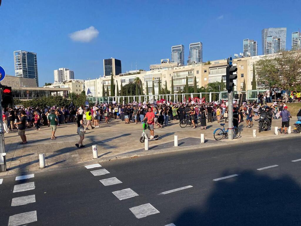 مظاهرة لجنة المتابعة في تل أبيب