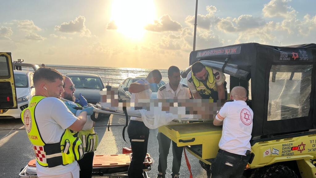 صورة توضيحية من الأرشيف (نجمة داوود الحمراء) إصابة خطيرة قرب شاطئ سيرونيت في نتانيا