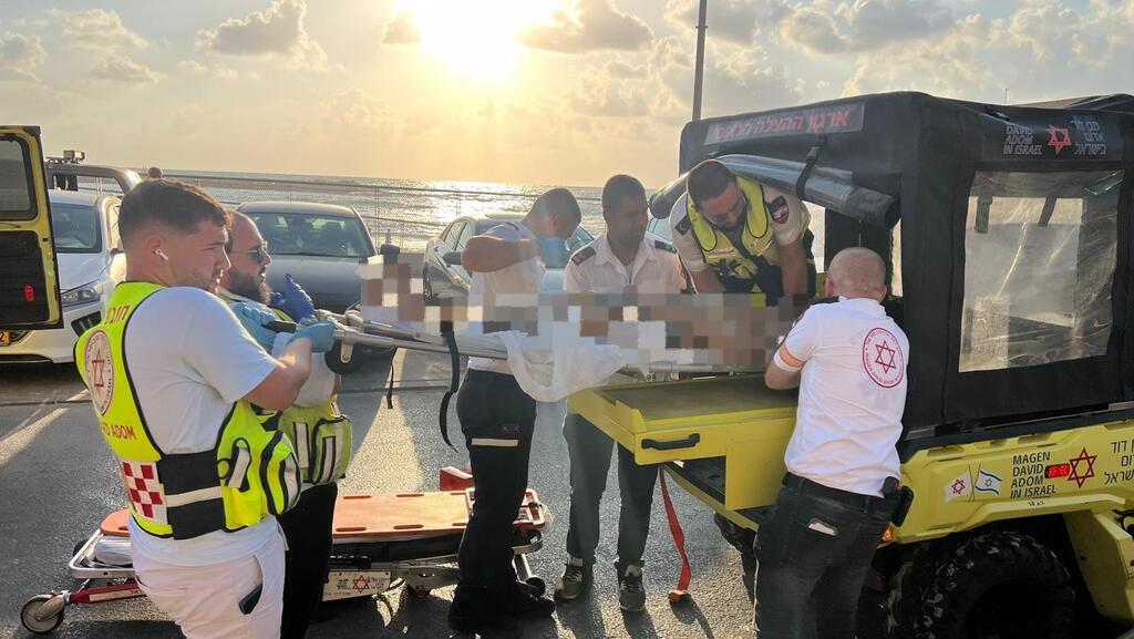 إصابة خطيرة  قرب شاطئ سيرونيت في نتانيا