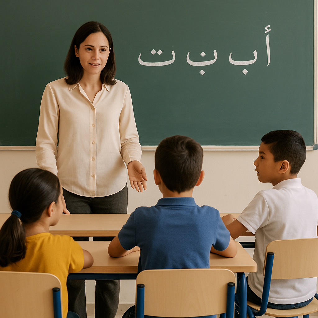 اللغة العربية في المدارس