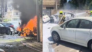 انفجار سيارة في يافا