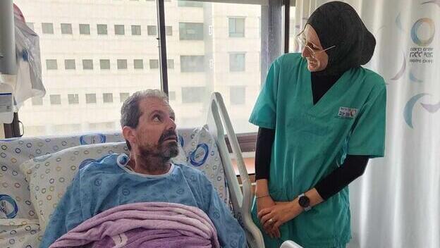 سجا بدران - ممرضة تنقذ حياة رجل جاء لزيارة امه بالمستشفى