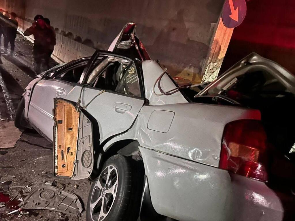 حادث مروع في رام الله