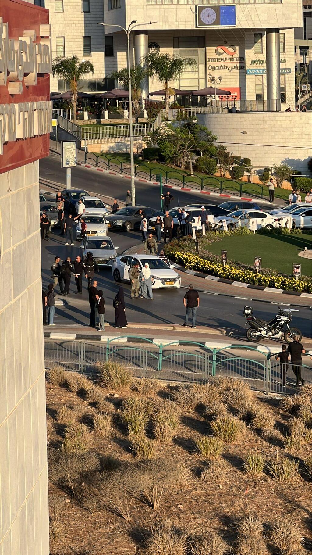 قمع وقفة احتجاجية في أم الفحم