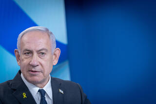 رئيس الوزراء الاسرائيلي بنيامين نتنياهو
