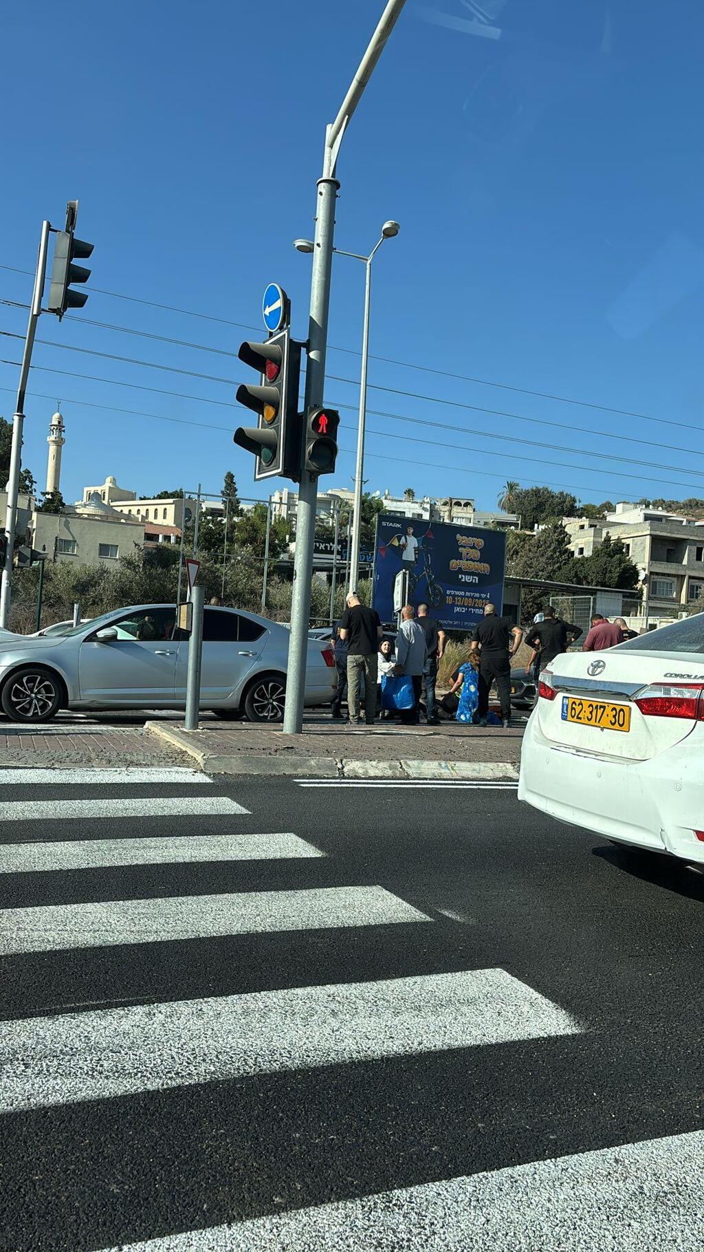 مكان الحادث