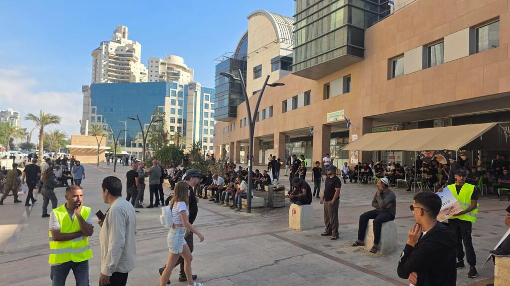 مظاهرة حاشدة في النقب