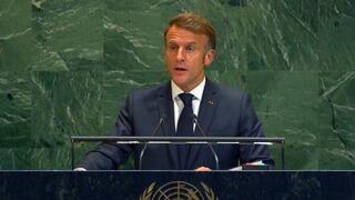 الرئيس الفرنسي إيمانويل ماكرون