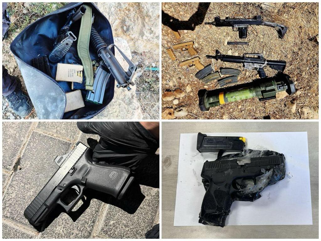 الشرطة: مصادرة أسلحة واعتقال مشتبهين خلال مداهمات في الناصرة والمنطقة