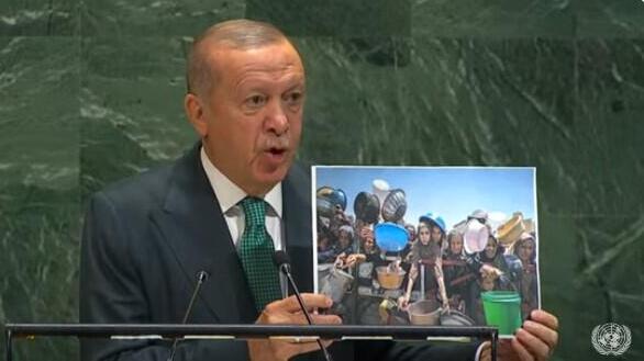 أردوغان أمام الأمم المتحدة