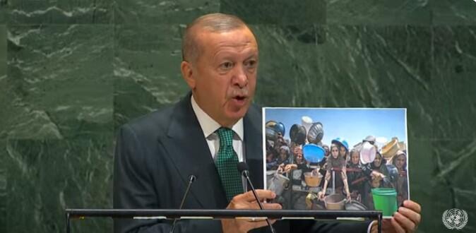 أردوغان أمام الأمم المتحدة