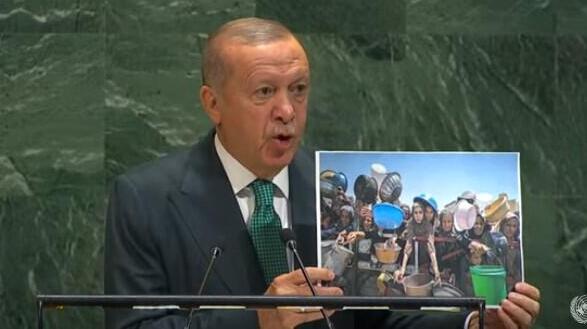 أردوغان أمام الأمم المتحدة