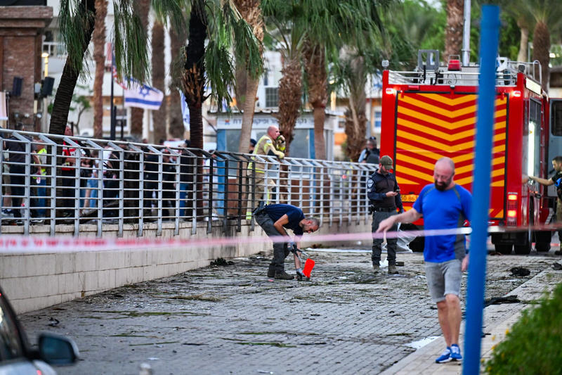 سقوط مسيّرة يمنيّة في إيلات