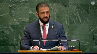 أحمد الشرع في الأمم المتحدة