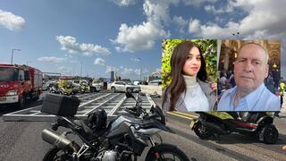 وفاة حمزة محمد ملحم  و ريما فؤاد ملحم بحادث طرق بمركز البلاد