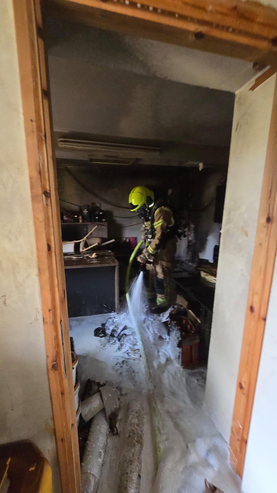 حريق في مطعم بحيفا دون وقوع إصابات