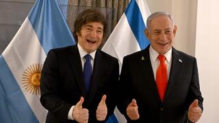 نتنياهو يلتقي رئيس الأرجنتين