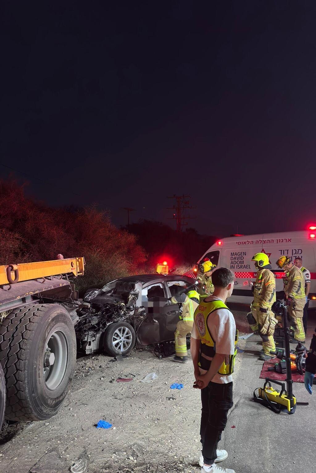 مصرع شاب بحادث قرب أشدود