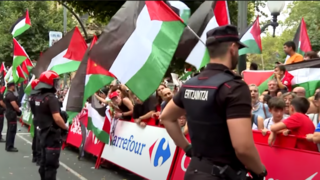 إقصاء فريق الدراجات الإسرائيلي من سباق إيطالي مرموق بعد احتجاجات مؤيدة لفلسطين