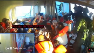 الجيش الاسرائيلي يقتحم سفينة ضمن أسطول الصمود