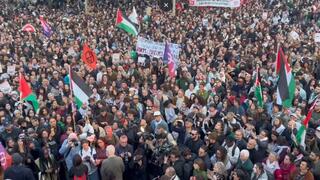 احتجاجات واسعة في مدن اوروبا