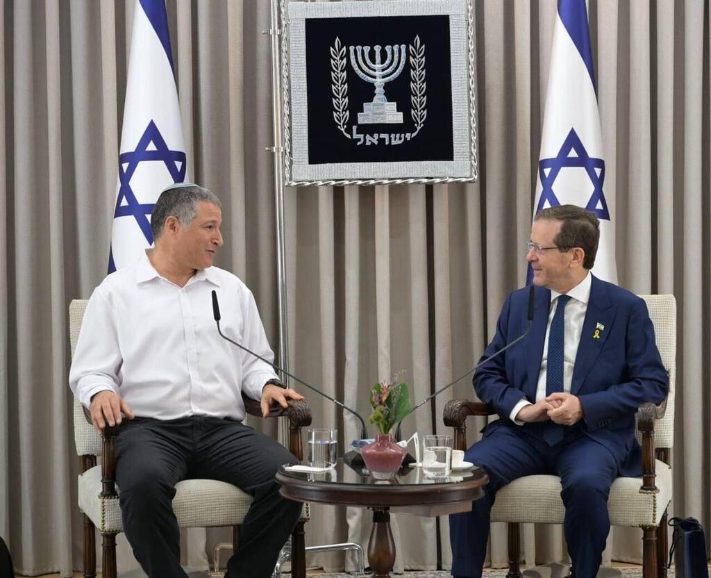 هرتسوغ يلتقي رئيس الشاباك الجديد دفيد زيني