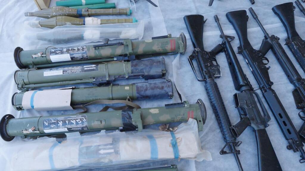 إحباط تهريب أسلحة من إيران الى الضفة الغربية (الجيش الإسرائيلي)  إحباط تهريب أسلحة من إيران الى الضفة الغربية