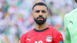 محمد صلاح بقميص المنتخب المصري
