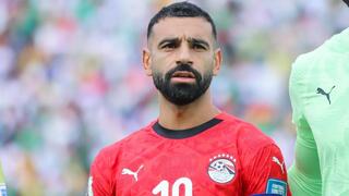 محمد صلاح بقميص المنتخب المصري