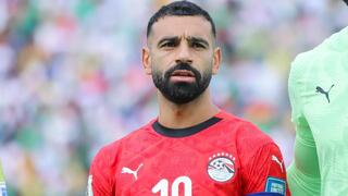 محمد صلاح بقميص المنتخب المصري