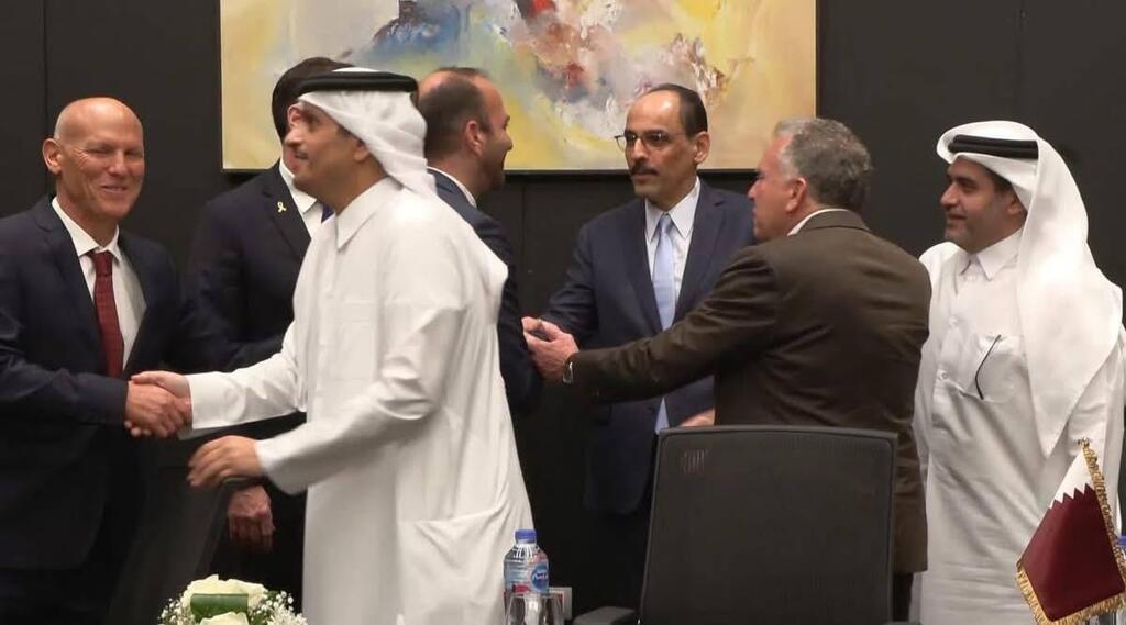 ويتكوف ورئيس الوزراء القطري في شرم الشيخ