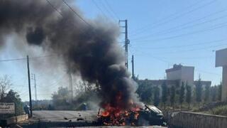 الجيش الإسرائيلي يستهدف سيارة جنوب لبنان