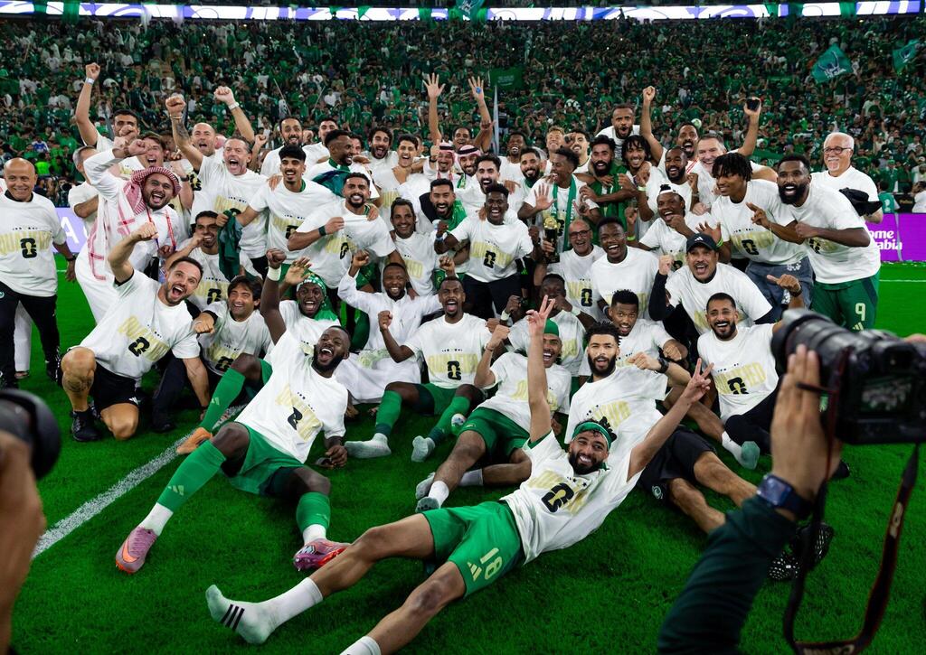 المنتخب السعودي بعد لقائه مع العراق