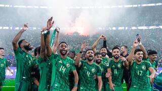 المنتخب السعودي بعد لقائه مع العراق