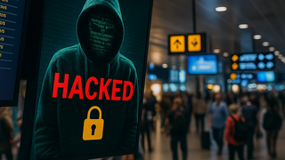اختراق إلكتروني في مطار
