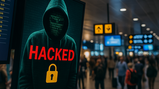 اختراق إلكتروني في مطار