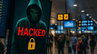 اختراق إلكتروني في مطار