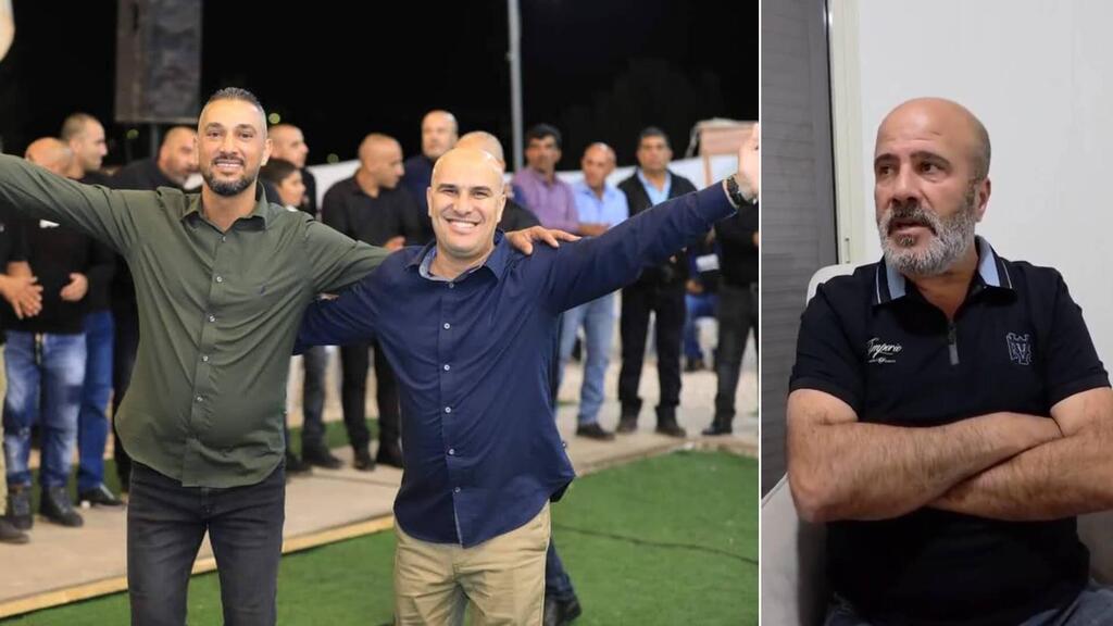 من اليمين: مالك خالدي والد الشقيقين المغدورين نضال وجمال (تُستخدم هذه الصورة بموجب البند 27 أ من قانون الحقوق الأدبية (2007)) من اليمين: مالك خالدي والد الشقيقين المغدورين نضال وجمال