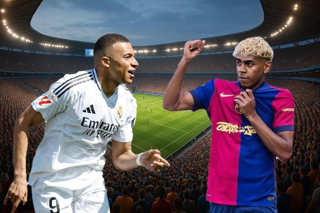 كلاسيكو النار في مدريد: يامال ومبابي في مواجهة جديدة  