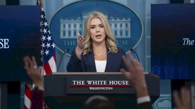 كارولاين ليفيت، المتحدثة باسم البيت الأبيض