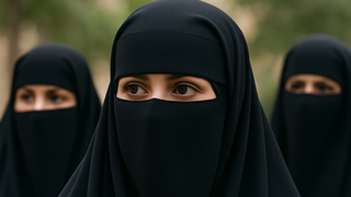نساء يرتدين النقاب - صورة توصيحية