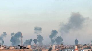 غارات اسرائيلية كثيفة على غزة